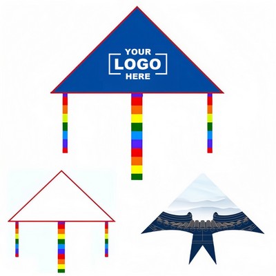 Vibrant Custom Delta Kite for Outdoor Fun