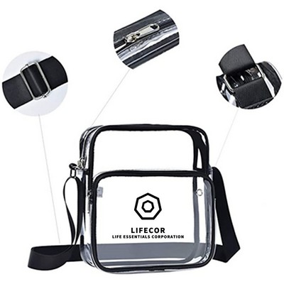 Waterproof Clear Crossbody Bag